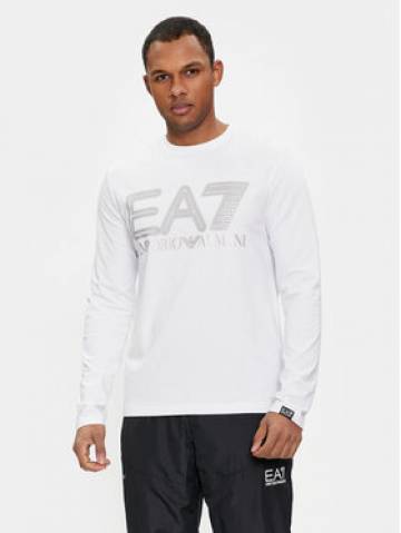 EA7 Emporio Armani Longsleeve 3DPT38 PJMUZ 1100 Білий Regular Fit EA7 Emporio Armani Longsleeve 3DPT38 PJMUZ 1100 Білий Regular Fit