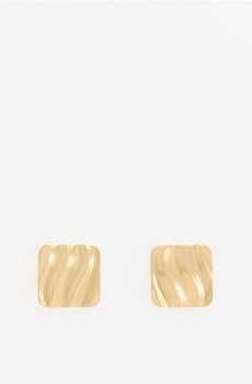 Reserved - EARRINGS - золотий - 074KT-GLD