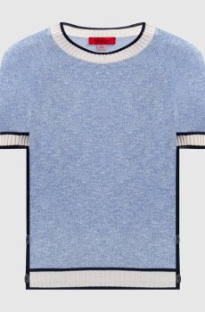 Голубой топ FOCE