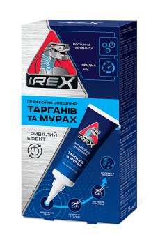 Гель Irex от тараканов и муравьев, 75 мл