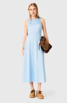 Женское голубое платье Голубой 34 MAJE MFPRO04652_Blue Sky