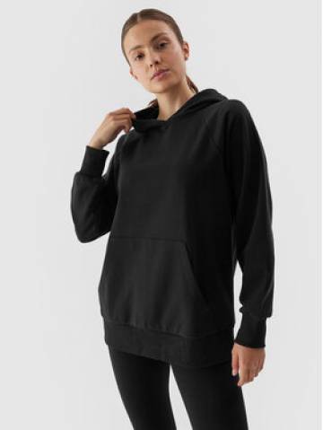 4F Світшот 4FAW23TSWSF0725 Чорний Regular Fit 4F Світшот 4FAW23TSWSF0725 Чорний Regular Fit
