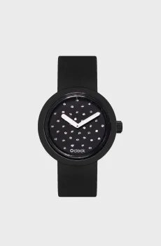 Женские черные часы O clock Черный M O bag OKLKAS00097