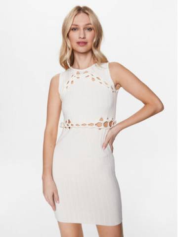 Pinko Трикотажна сукня 101172 A0V1 Écru Slim Fit Pinko Трикотажна сукня 101172 A0V1 Écru Slim Fit