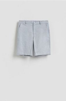 Reserved - Шорти carrot fit - блідо-блакитний - 9432N-05M