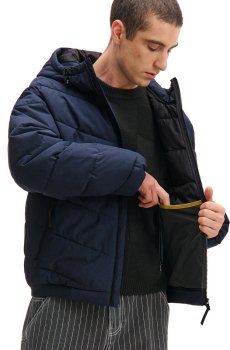 Cropp - Дута куртка - темно-синій