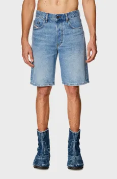 Мужские голубые джинсовые шорты REGULAR-SHORT CALZONCINI Голубой 30 Diesel A06430 0DQAF