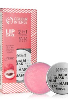 Бальзам-маска для губ Colour Intense Lip Care 2 In 1 Everyday Balm Mask Личи, питательная, 10 г