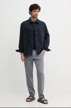 Хлопковая футболка BOSS