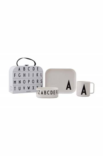 Детский набор для завтрака Design Letters 4 шт Детский набор для завтрака Design Letters 4 шт