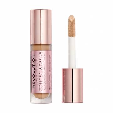 Жидкий консилер для лица Makeup Revolution Conceal & Define Concealer C10.5, 4 г Жидкий консилер для лица Makeup Revolution Conceal & Define Concealer C10.5, 4 г