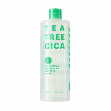 Тонер для лица Nature Republic Green Derma Tea Tree Cica Big Toner, 500 мл Тонер для лица Nature Republic Green Derma Tea Tree Cica Big Toner, 500 мл