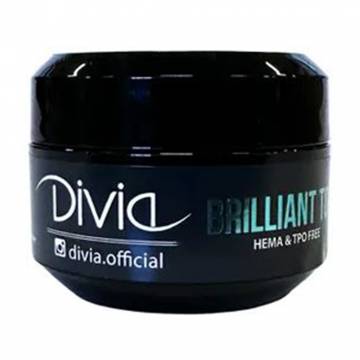 Топ для гель-лака Divia Brilliant Top без липкого слоя, 30 мл Топ для гель-лака Divia Brilliant Top без липкого слоя, 30 мл