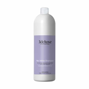Антижелтый шампунь 3DeLuXe No Yellow Shampoo для светлых, осветленных, мелированных и седых волос, 1 л Антижелтый шампунь 3DeLuXe No Yellow Shampoo для светлых, осветленных, мелированных и седых волос, 1 л