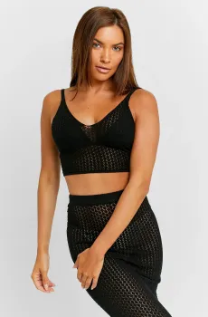 Женский черный топ Черный S Tally Weijl SPUACSOFINA