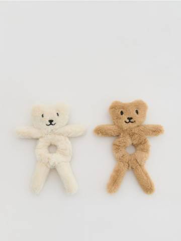 Reserved - GIRLS` HAIR ELASTICS - кавовий - 981HF-84X