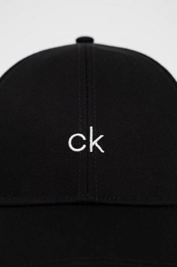 Кепка Calvin Klein цвет чёрный с аппликацией Кепка Calvin Klein цвет чёрный с аппликацией