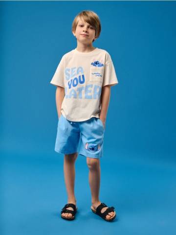 Трикотажний комплект Stitch - light blue Трикотажний комплект Stitch - light blue