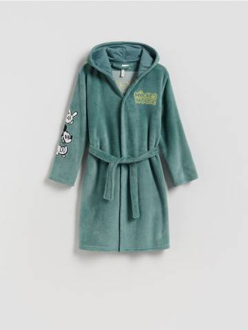 Reserved - Халат Mickey Mouse - синьо-зелений - 587GC-67X