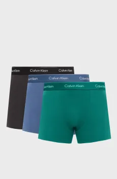 Мужские боксеры (3 шт) RELAXED FIT TRUNK Разноцветный M Calvin Klein LV00NB4286