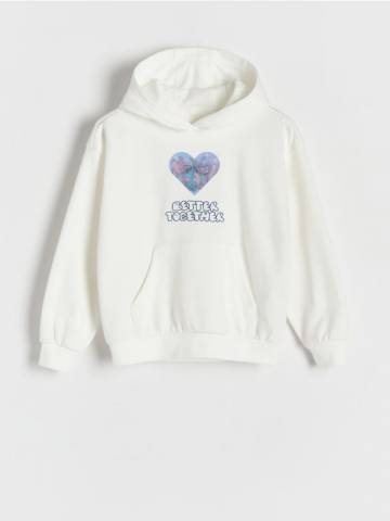 Reserved - GIRLS` JOGGING TOP - кремовий - 555DB-01X Reserved - GIRLS` JOGGING TOP - кремовий - 555DB-01X