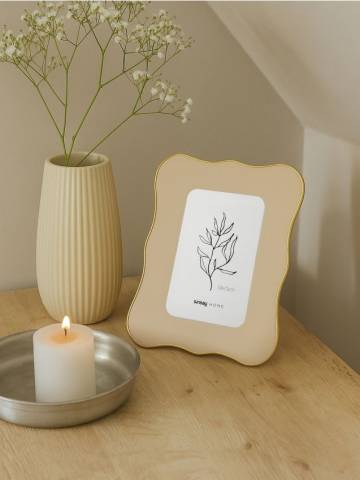 Фоторамка - кремовий