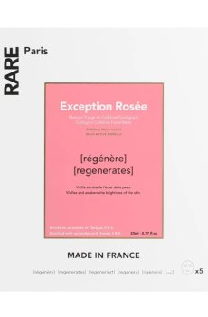 Восстанавливающая тканевая маска для лица RARE Paris Exception Rosee Ecological Cellulose Facial Mask, 5*23 мл