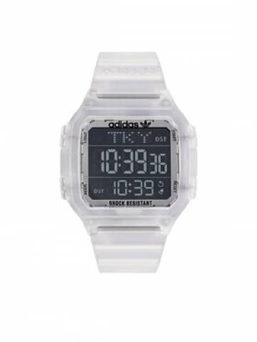 adidas Originals Годинник Digital One GMT AOST22049 Білий adidas Originals Годинник Digital One GMT AOST22049 Білий
