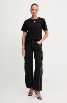 Хлопковая футболка Pinko