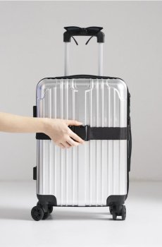 Ремінь для багажу - чорний