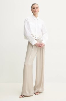 Хлопковая рубашка Twinset