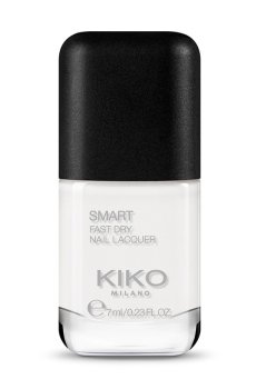 Лак для ногтей Kiko Milano Smart Fast Dry Nail Lacquer 101 White French, 7 мл