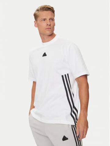 adidas Футболка Future Icons 3-Stripes JJ4159 Білий Regular Fit adidas Футболка Future Icons 3-Stripes JJ4159 Білий Regular Fit