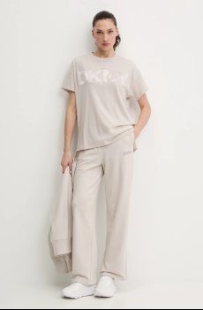 Хлопковая футболка Dkny