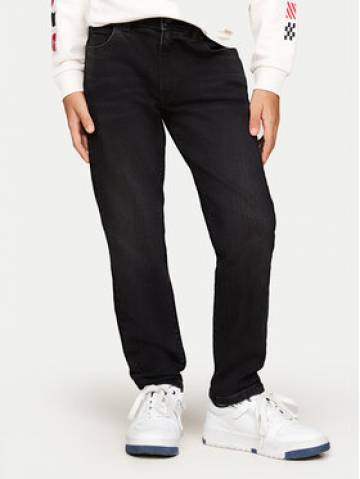 Tommy Hilfiger Джинси KB0KB09179 Чорний Straight Fit Tommy Hilfiger Джинси KB0KB09179 Чорний Straight Fit