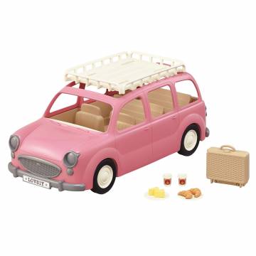 Ігровий набір Sylvanian Families Рожевий автомобіль для пікніка (5535) Ігровий набір Sylvanian Families Рожевий автомобіль для пікніка (5535)