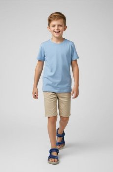 Сандалі на липучках - синій