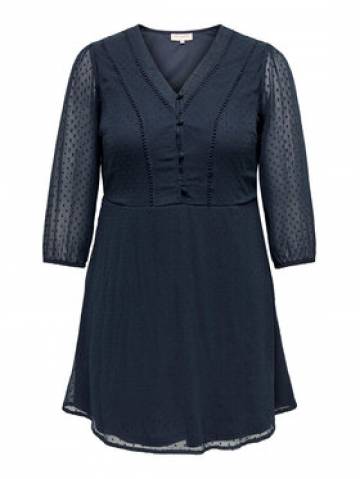 ONLY Carmakoma Сукня 15286751 Голубий Regular Fit ONLY Carmakoma Сукня 15286751 Голубий Regular Fit
