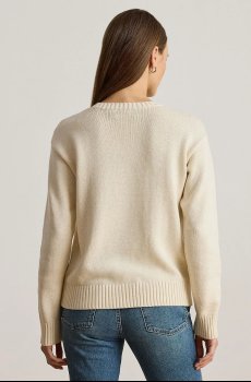 Хлопковый свитер Lauren Ralph Lauren