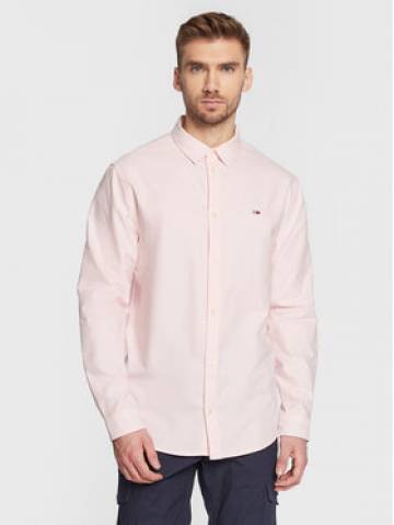 Tommy Jeans Сорочка Classic Oxford DM0DM15408 Рожевий Classic Fit Tommy Jeans Сорочка Classic Oxford DM0DM15408 Рожевий Classic Fit