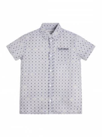 Guess Сорочка L3GH02 WFBT0 Сірий Regular Fit Guess Сорочка L3GH02 WFBT0 Сірий Regular Fit