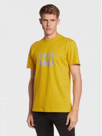 Helly Hansen Футболка Box 53285 Жовтий Regular Fit Helly Hansen Футболка Box 53285 Жовтий Regular Fit