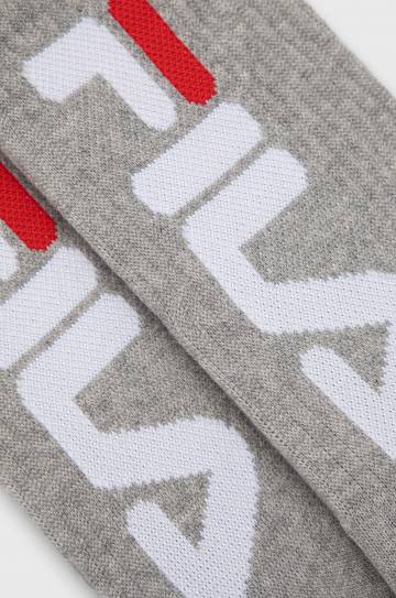 Носки Fila (2-pack) женские цвет серый Носки Fila (2-pack) женские цвет серый