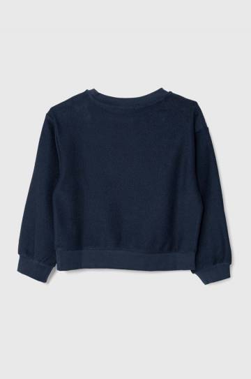 Детская кофта Emporio Armani цвет синий с аппликацией Детская кофта Emporio Armani цвет синий с аппликацией