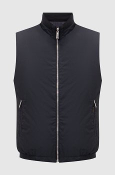 Синий двухсторонний жилет FIORESI