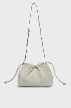 Женская серая сумка DRAWSTRING BAG Серый ONESIZE Calvin Klein LV04K3060G
