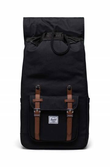 Рюкзак Herschel Little America Backpack цвет чёрный большой однотонный Рюкзак Herschel Little America Backpack цвет чёрный большой однотонный