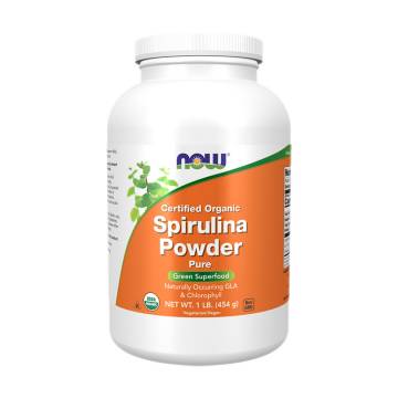 Спирулина NOW foods Spirulina в порошке, 454 г Спирулина NOW foods Spirulina в порошке, 454 г