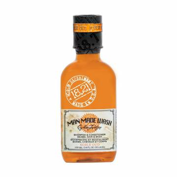 Мужской шампунь, гель для душа и кондиционер 3 в 1 18.21 Man Made Wash, Noble Oud, 100 мл Мужской шампунь, гель для душа и кондиционер 3 в 1 18.21 Man Made Wash, Noble Oud, 100 мл