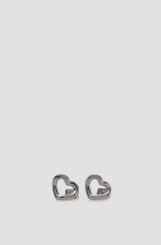Женские серебристые серьги Серебряный ONESIZE HUGO 50516051;040
